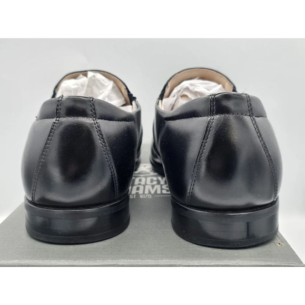 Stacy Adams Beau Men's Dress Shoes Cognac Moc Toe Leather‎ 24692-001 Sz 13 M